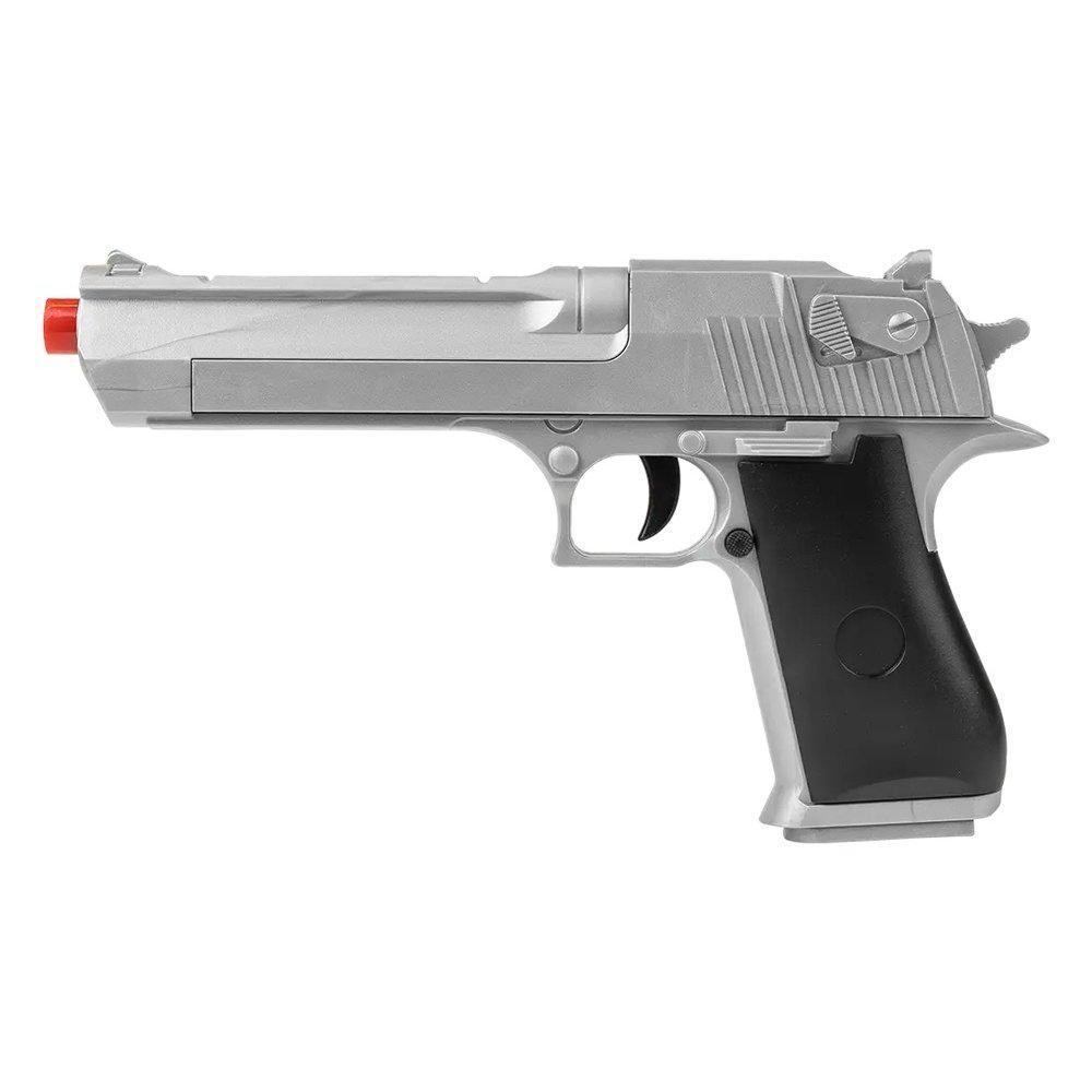 Pistola de Airsoft VG Desert Eagle Silver V30 Mola 6,0 Rossi em Oferta na Shopee