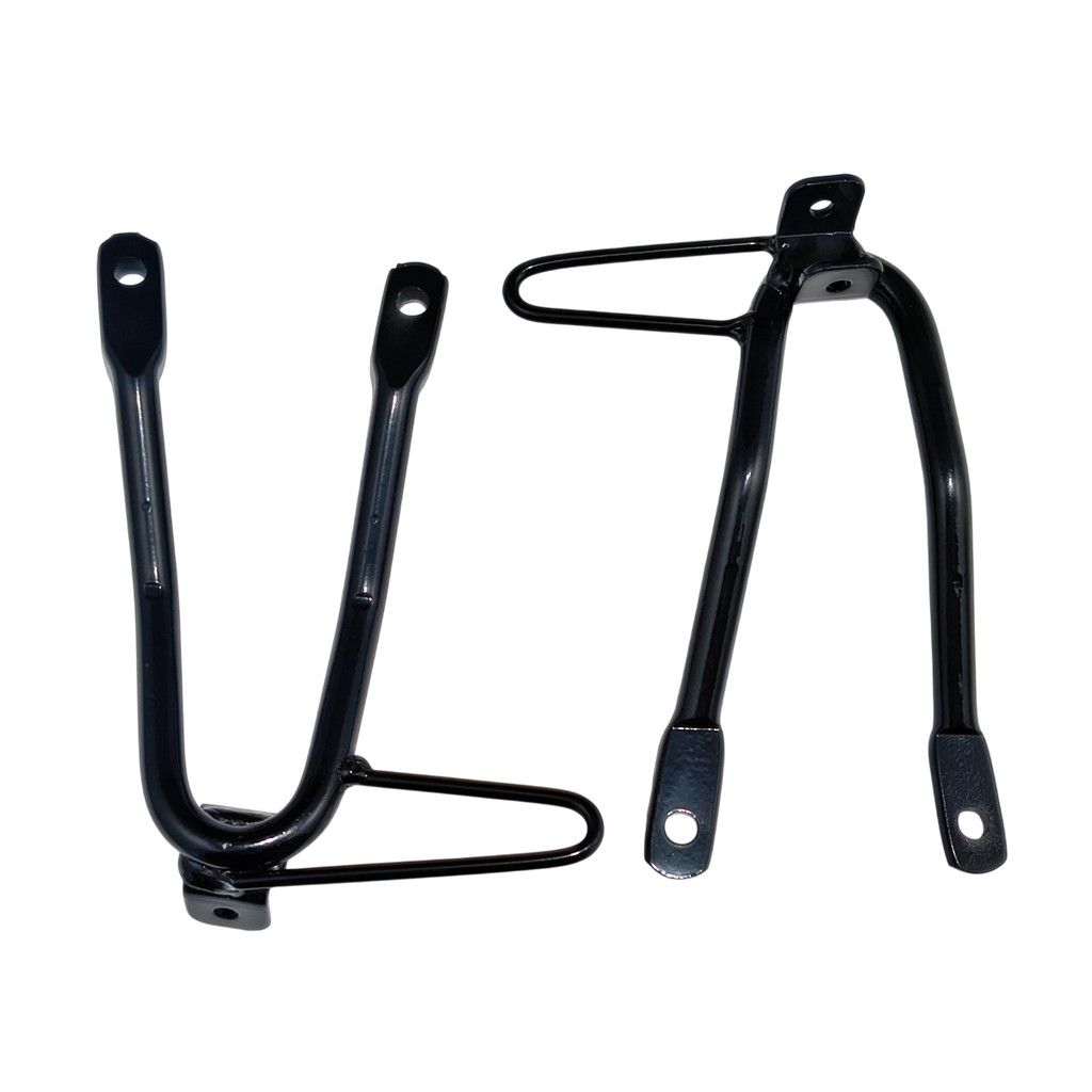 PAR SUPORTE PEDALEIRA TRASEIRA PROTORK PARA YAMAHA XTZ125 2002 A 2016 — imagem 2 de 2