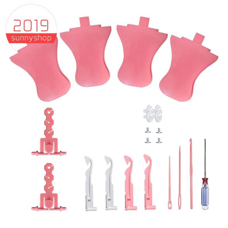 [Bestseller S] 1 Conjunto De Substituição De Máquina De Tricô DIY , Rack De Fio De Malha Rotativa Com Tensor , Kit De Ga