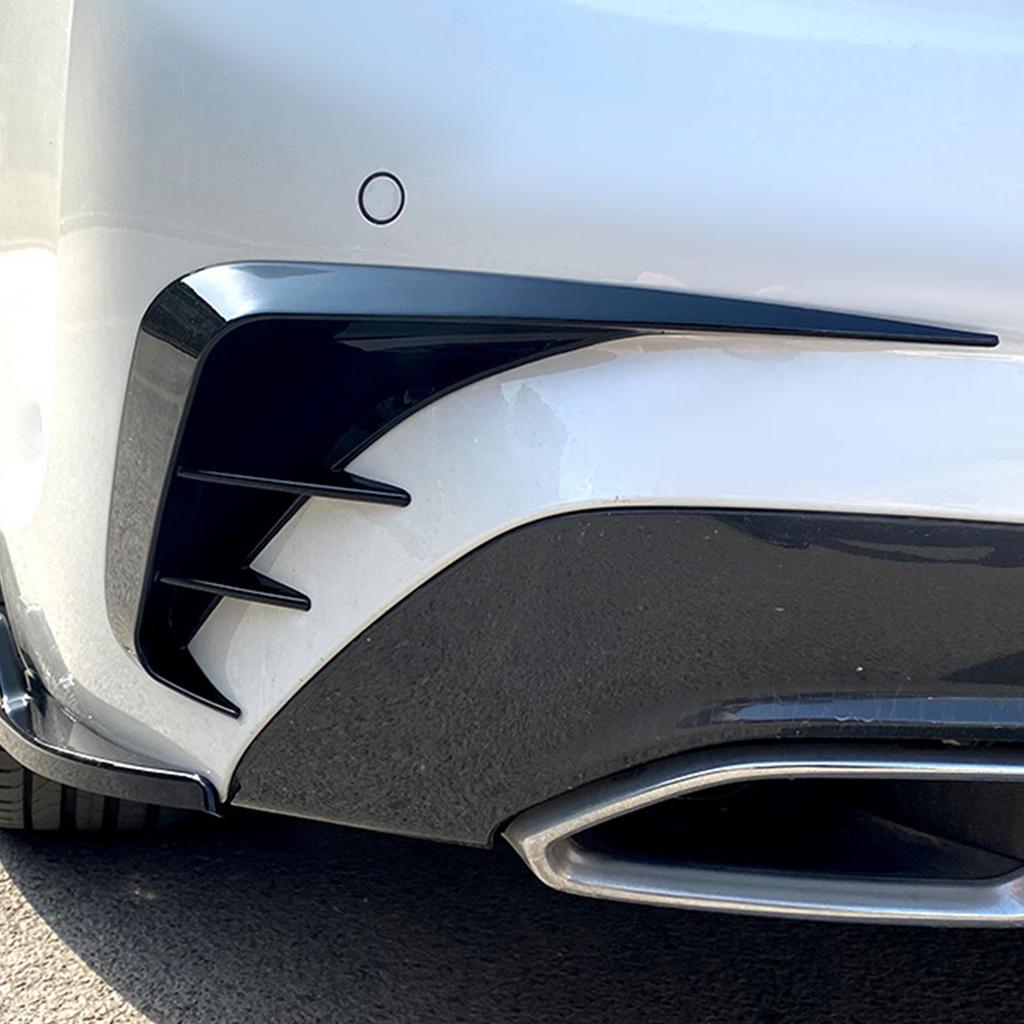 [reyalxaxg] 2x Spoiler Traseiro Automotivo Divisor Difusor Lateral Profissional Para