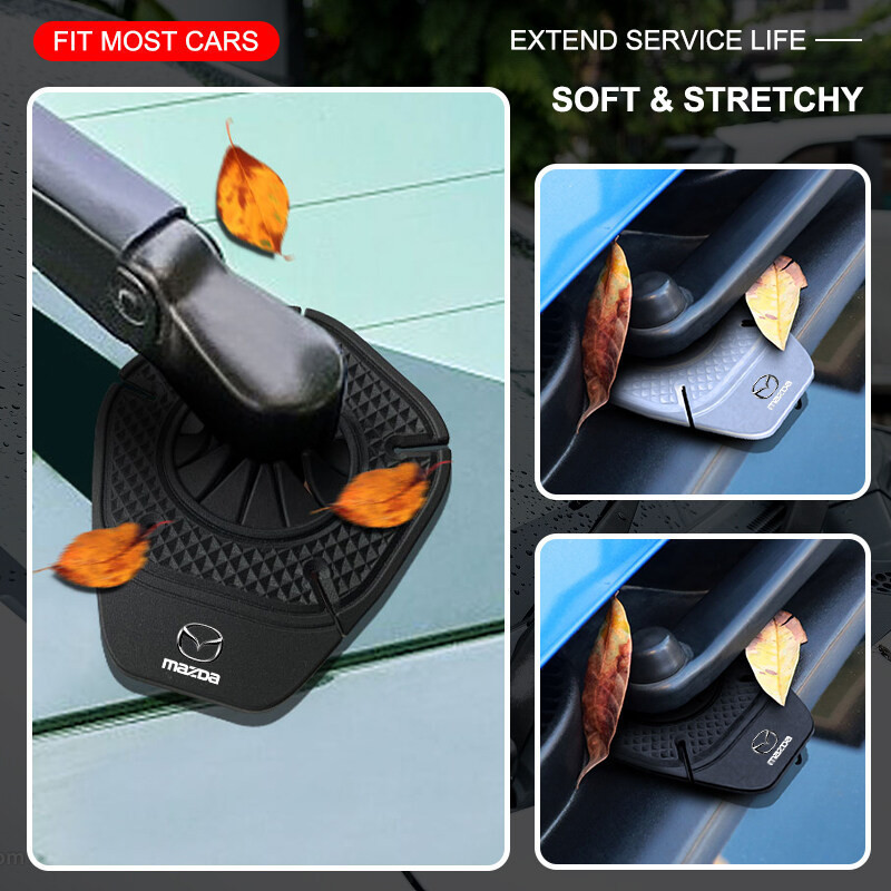 Capa de Proteção para Orifício do Limpador de Para-brisa para Mazda 2 3 5 6 M5 Ms CX-4 CX-5 CX6 M3 M6 MX3 MX5 e outros m
