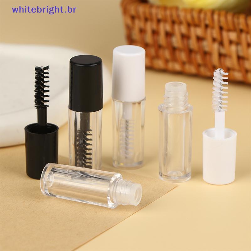 1.2ml 3PCS Tubo De Rímel Vazio Com Varinha De Cílios Recipiente De Solução De Crescimento De Creme Garrafa Recarregável