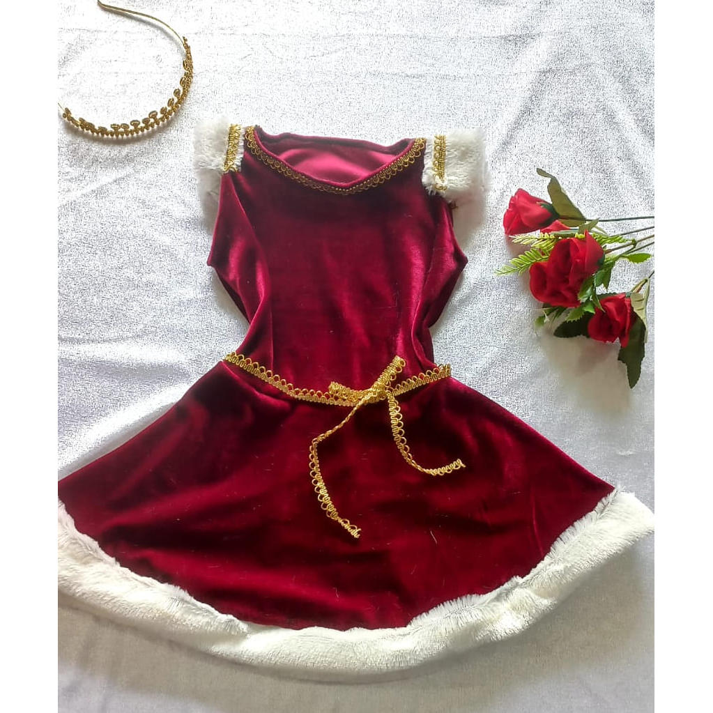 Lindo vestido bebe noel exclusivo