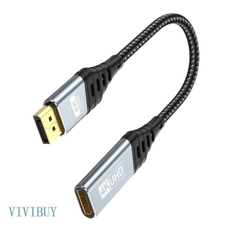 Adaptador VIVI Premium Para HDTV Suporte 4K30Hz 30Hz Design Trançado Durabilidade Home Theater Streaming Perfeita