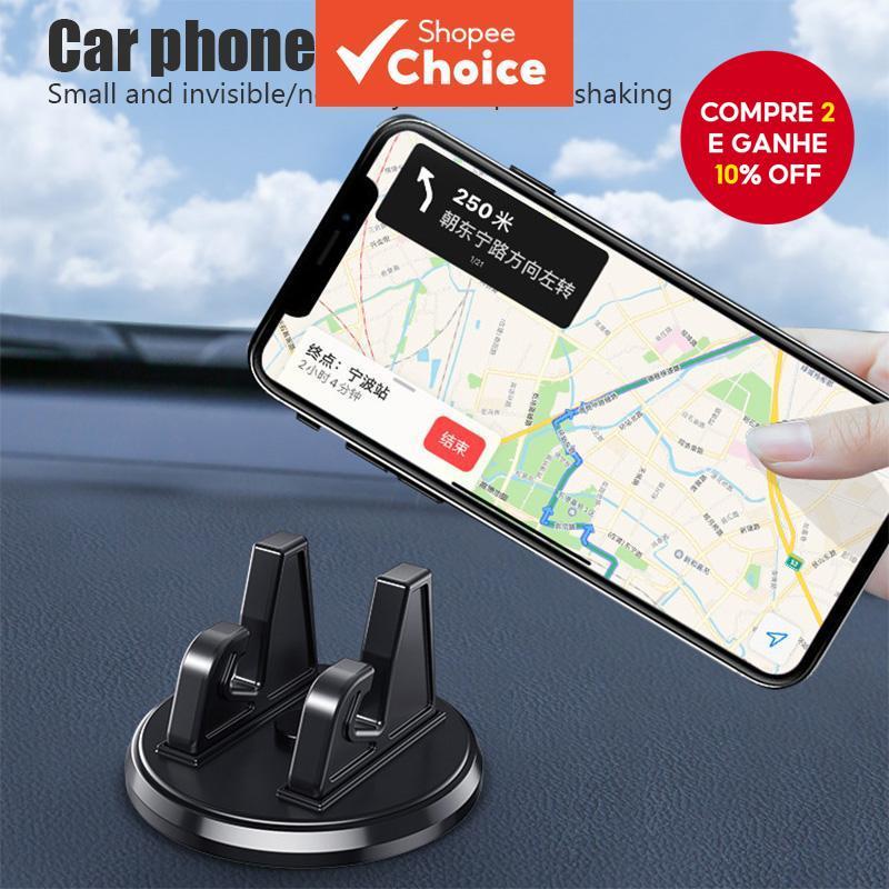 360 ° Suporte Giratório Para Painel De Carro-Universal Compacto E Seguro