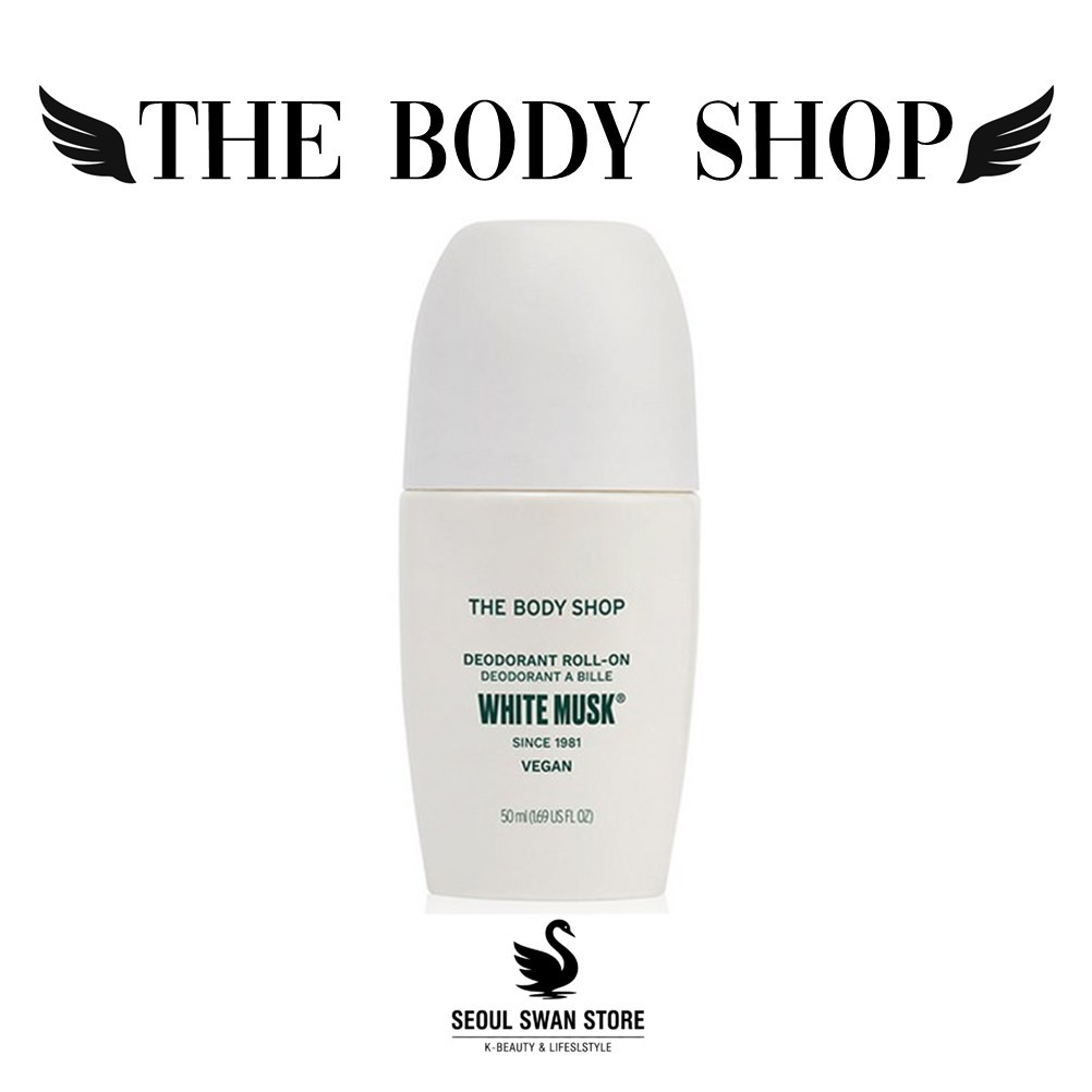 THE BODY SHOP Desodorante Roll-on De Almíscar Branco 50ml [1 Unidade]