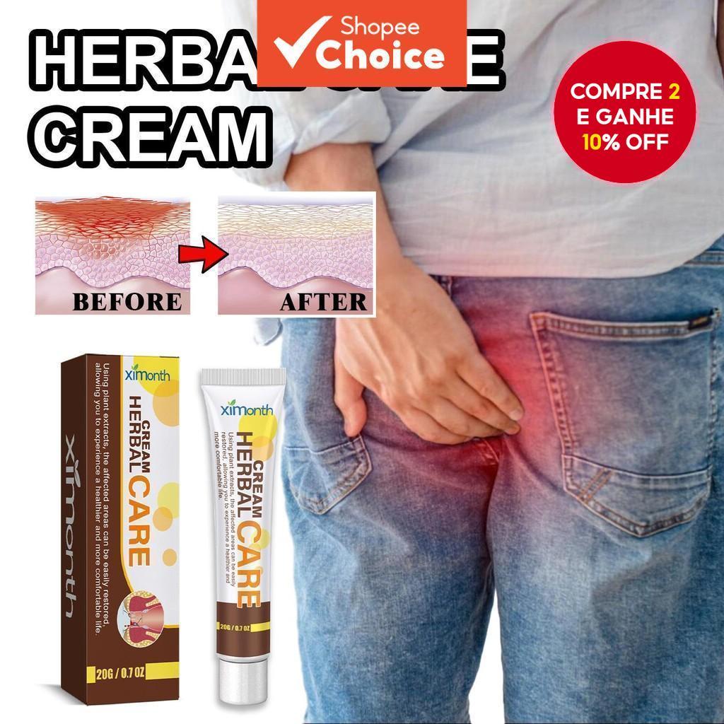 Creme para Hemorróidas Alivia Dor Anal, Inchaço, Sangramento, Fissura Anal, Esteriliza, Anti Coceira, Tratamento para