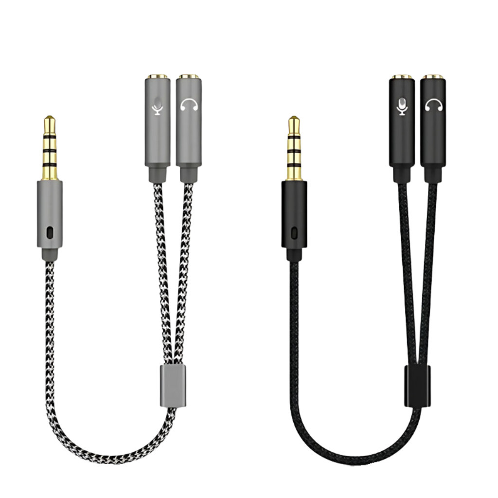 Adaptador P2/P3 Fone E Microfone Xbox One Ps4 Notebook Celular em Oferta na Shopee