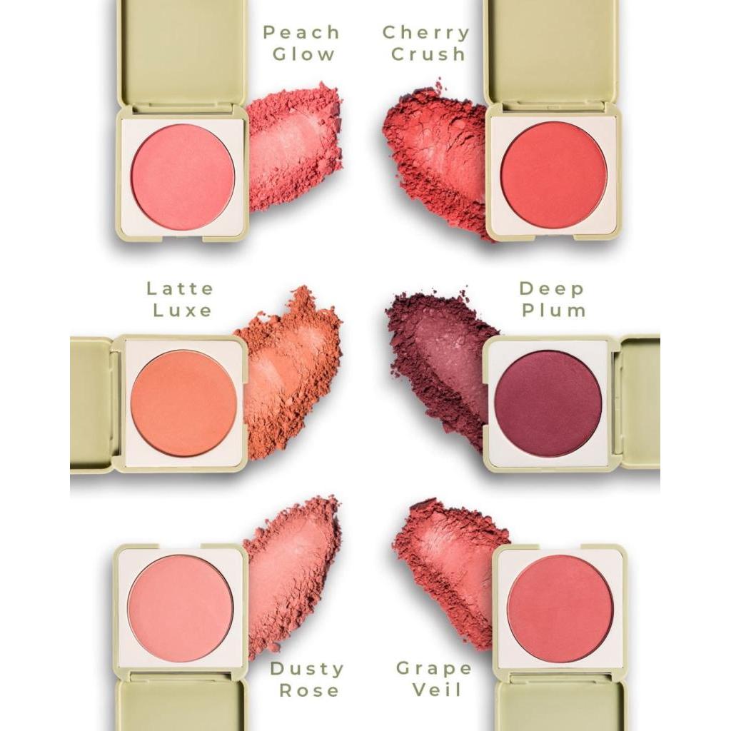 NATURAL FLUSH BLUSH COMPACTO SILK SKIN RUBY ROSE EFEITO AVELUDADO E NATURAL PARA SUA PELE AINDA MAIS LINDA!