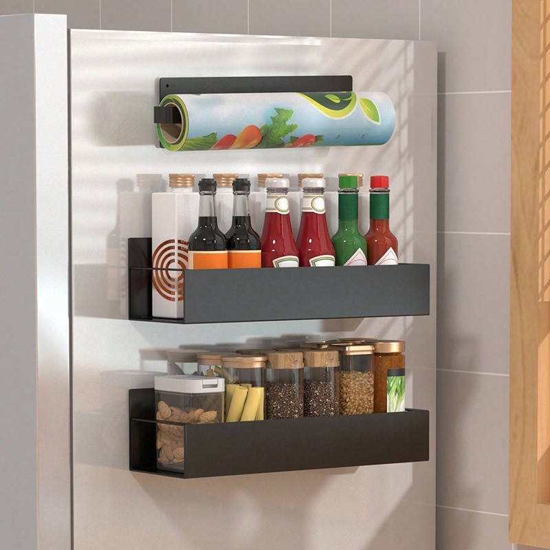 Suporte Magnético Multiuso Kit 2 Para Geladeira E Máquina De Lavar
 em Oferta na Shopee