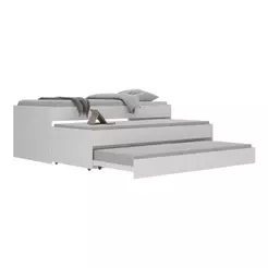 Tricama Para Colchão 88x188cm Marshmallow Multimóveis Bb0739 Branco Branco