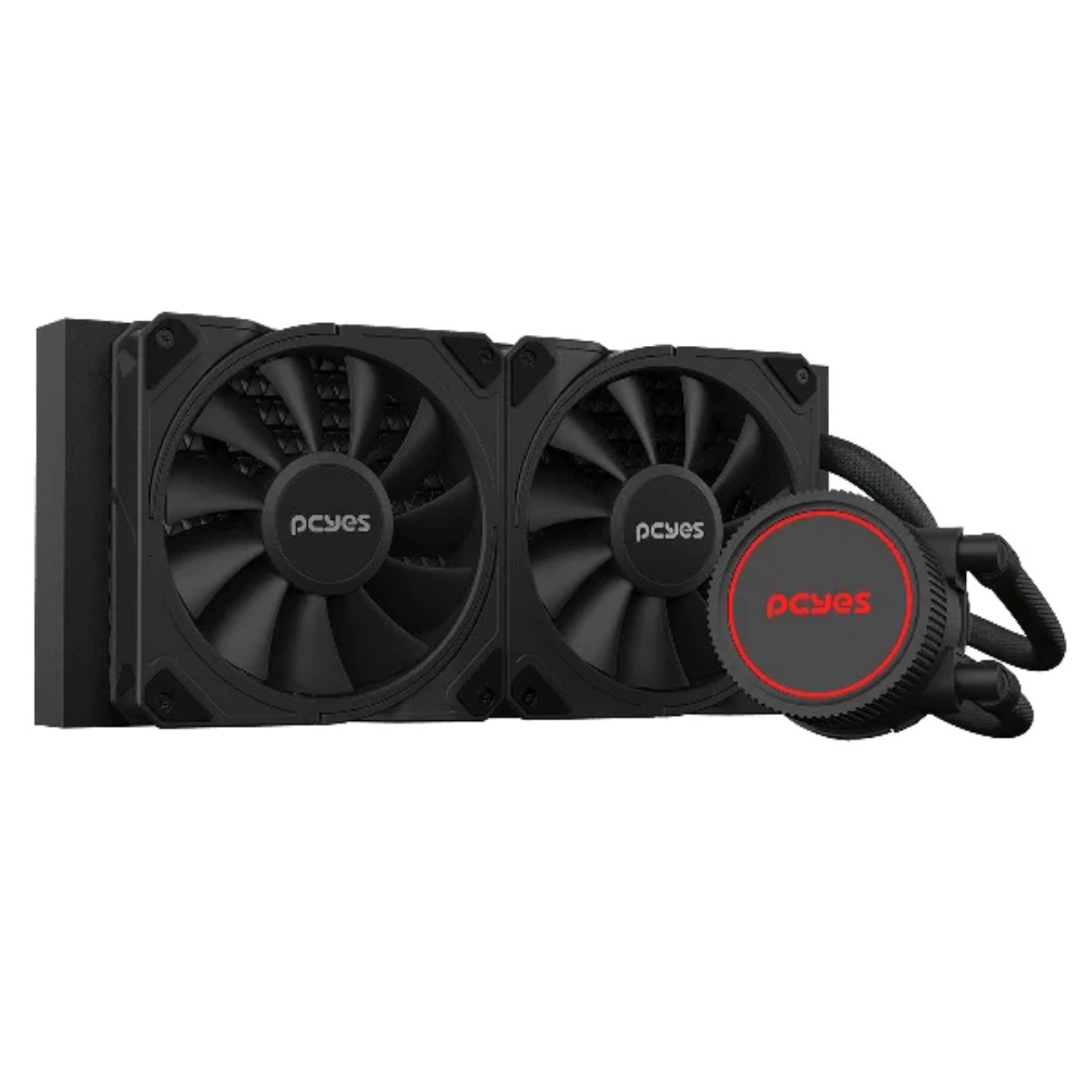Water Cooler Sangue Frio 3 Black Vulcan 240mm TDP 250W e Bomba de Alta Performance