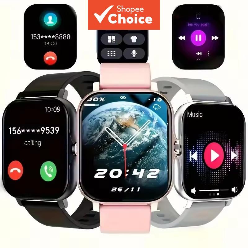 Smartwatch Relógio Inteligente Resposta Fazer Chamada Mensagem Visualização Modo Esporte DIY Dial Monitor De Sono Novo P