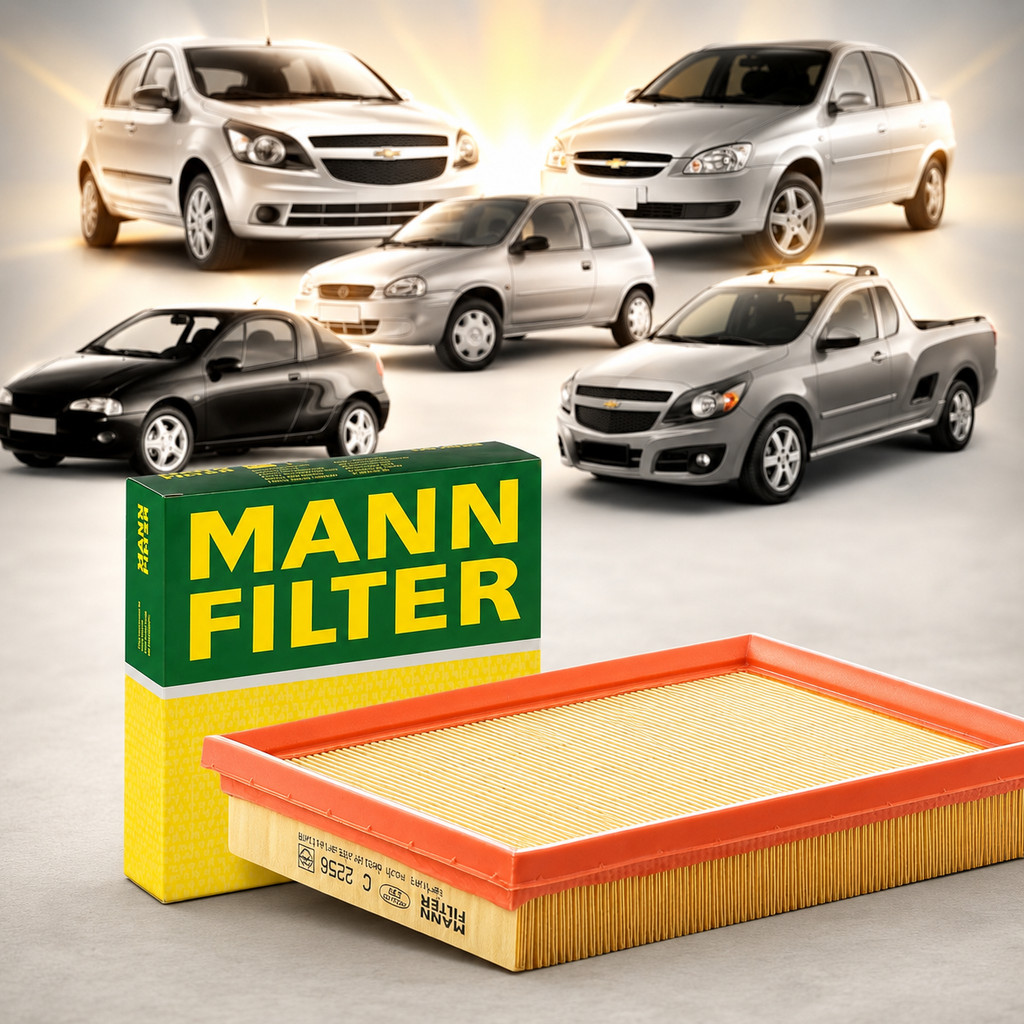 Filtro De Ar Agile 2009 A 2014 / Classic 2003 A 2016 / Corsa 1994 A 2008 / Montana 2010 A 2024 / Tigra 1997 A 1998