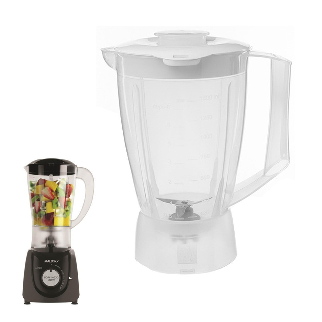 Copo Liquidificador Mallory Tornado Pop 450W/ Vita Mais +450W Flash Mix Optima 900W Melhor Encaixe Shopee Oferta