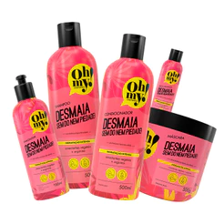 Kit Desmaia sem dó nem piedade! 500ml Oh My (6 itens) | Hidratação intensa para todos os tipos de cabelo
