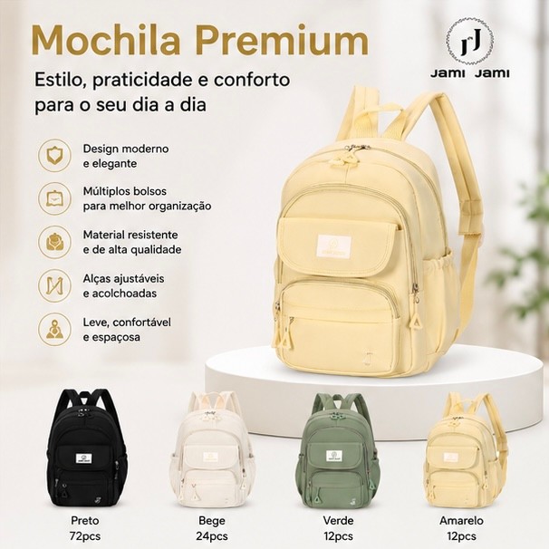 Mochila Simple Casual Compacta Moderna Grande Resistente Unissex Adequada para Escola Universitário Trabalho X179 LING