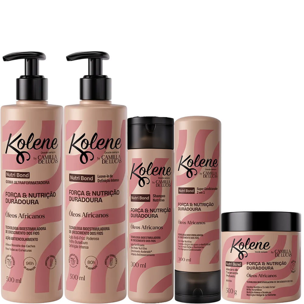 Kit Kolene Nutri Bond By Camila De Lucas