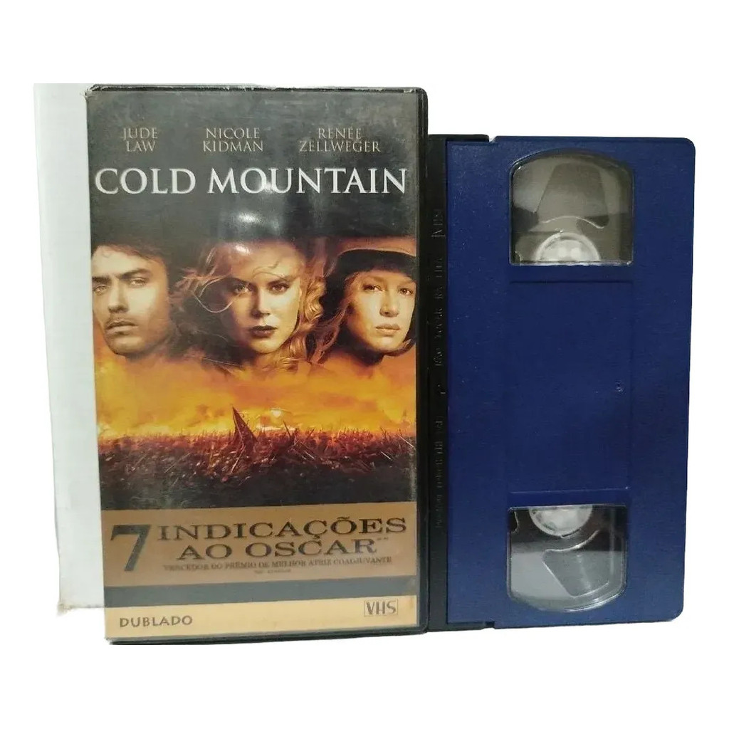 Vhs Cold Mountain - Dublado - Jude Law Nicole Kidman Renée Z