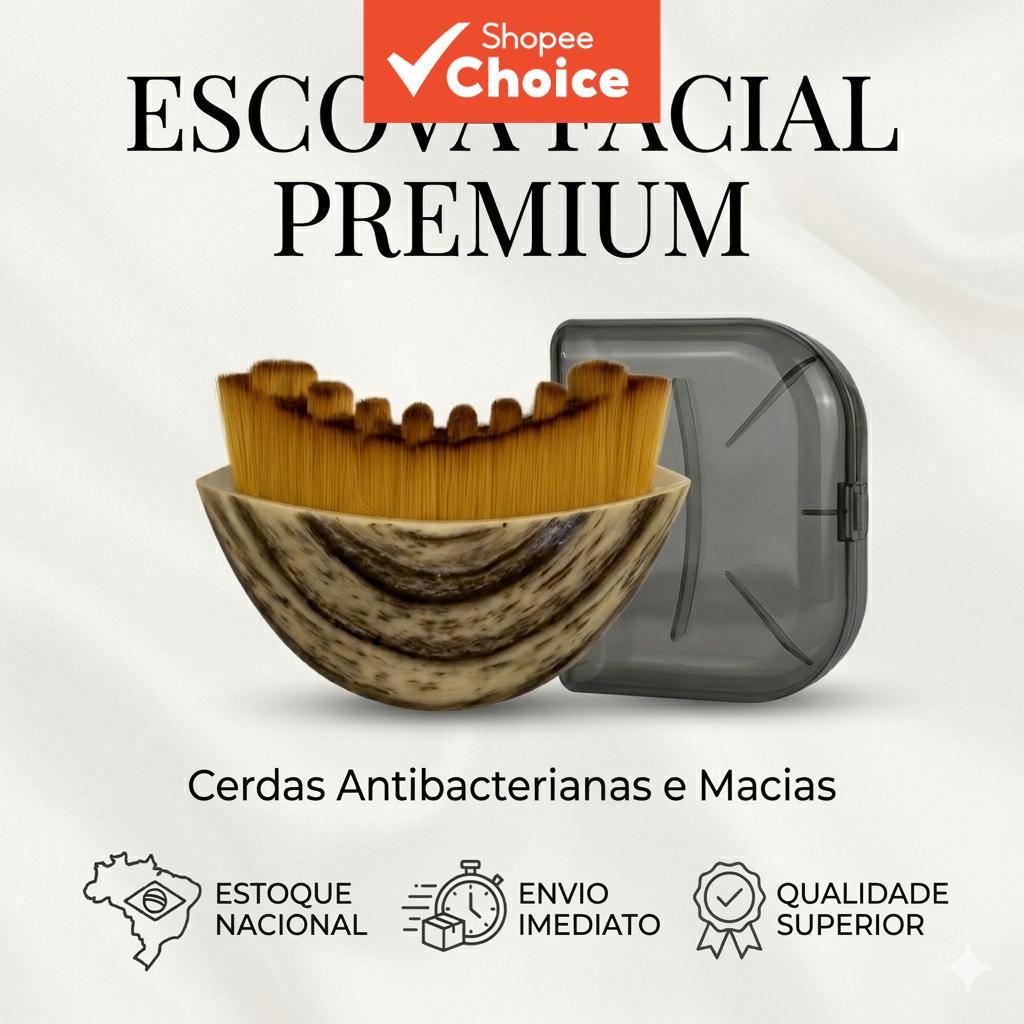 Escova Facial Ergonômica Macia Carolina FaceSculpt – Pode Ser Mais Vendida Para Drenagem Linfática E Modelagem De Mandíb