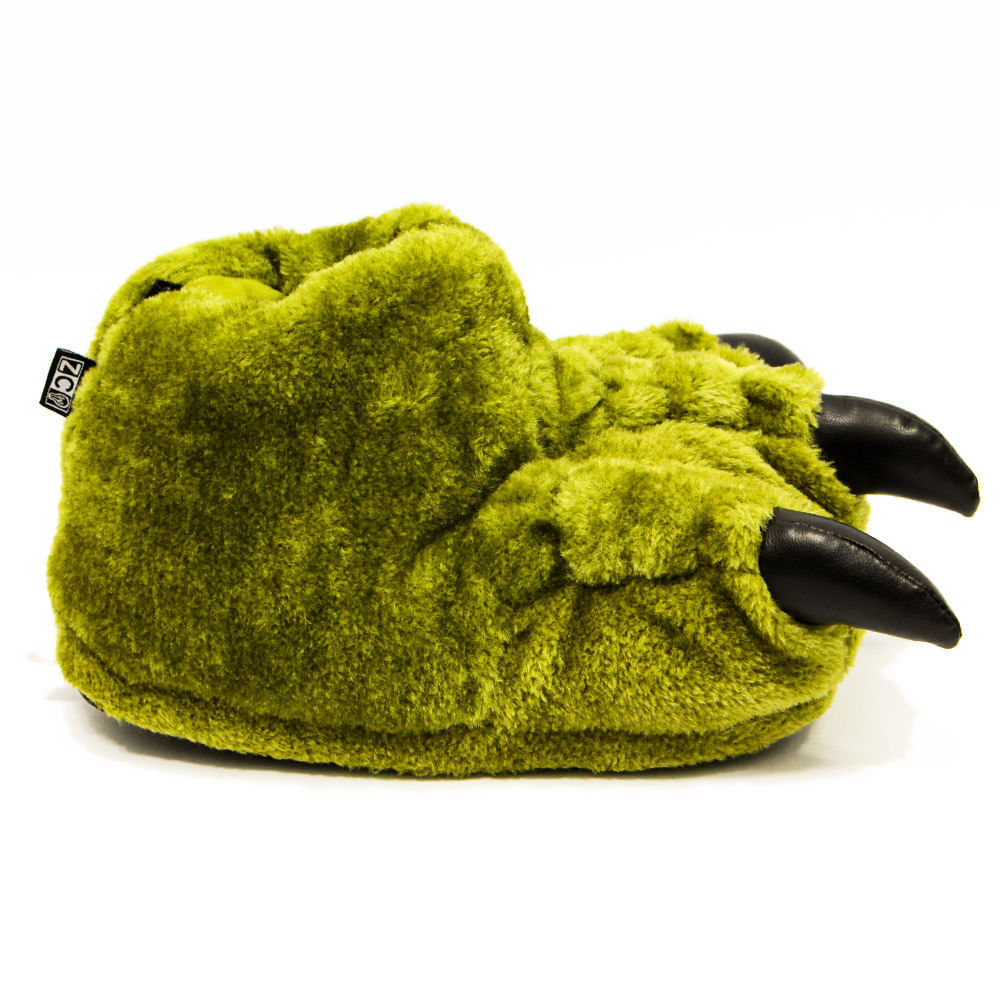 Detalhes do Pantufa 3D Pata Dinossauro - ZonaCriativa