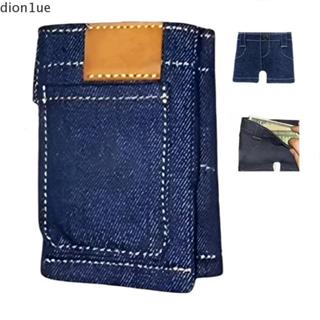 DION1UE Porta-Cartões Para Calças De Bolso , Carteira Em Formato De Mini Jeans Bifold De Tamanho Compacto , Bolsa De Tro em Oferta na Shopee