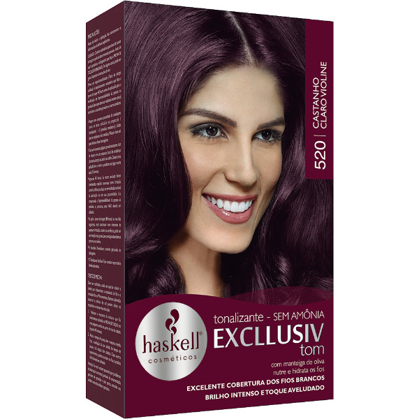 KIT TONALIZANTE 520 CASTANHOCLARO VIOLINE 40G