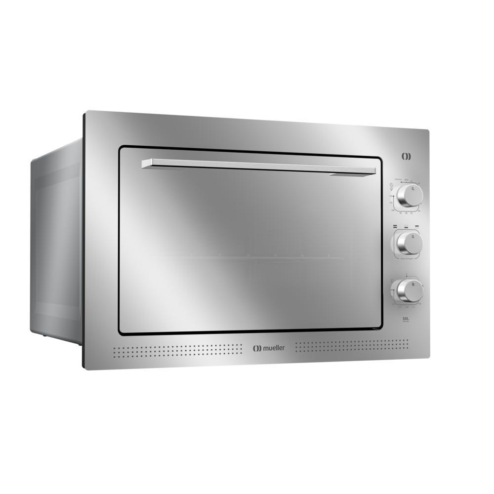Forno Elétrico de Embutir Mueller 50 Litros Espelhado 127V - MFE50K