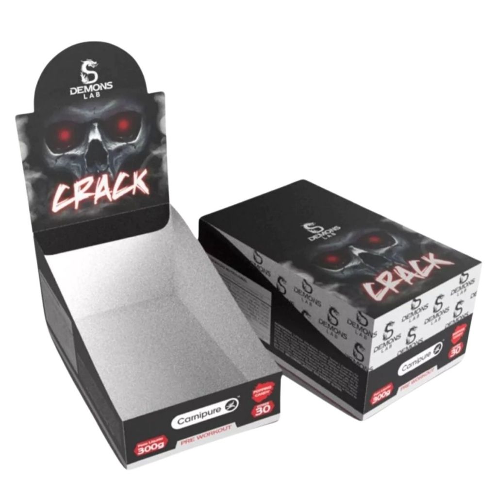Crack Display Com 30 Unidades De 10g Poping Candy Demons Lab em Oferta na Shopee