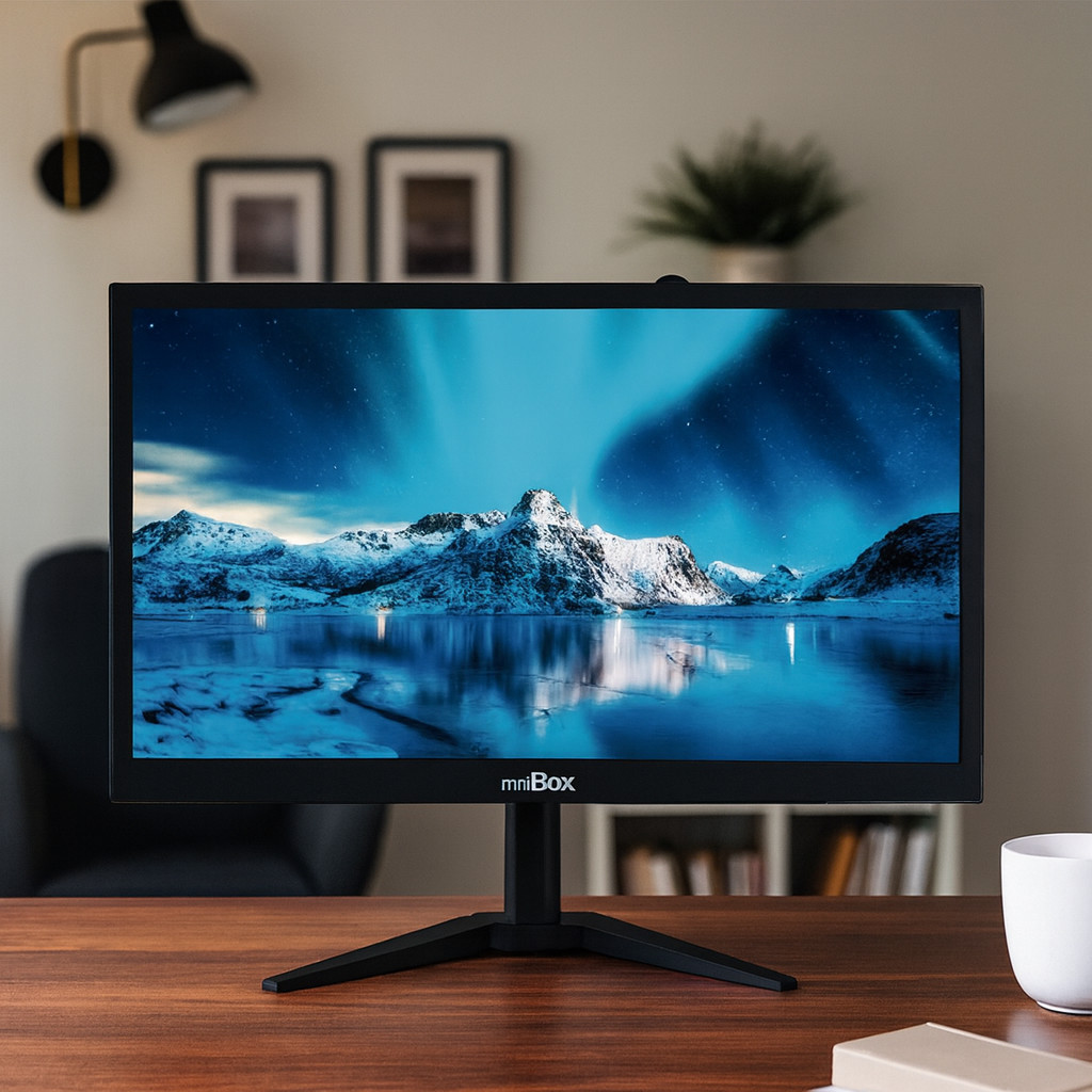 Monitor LED 21.5 Full HD Alta Qualidade HDMI VGA Tela 16:9 para PC Notebook D-MN003