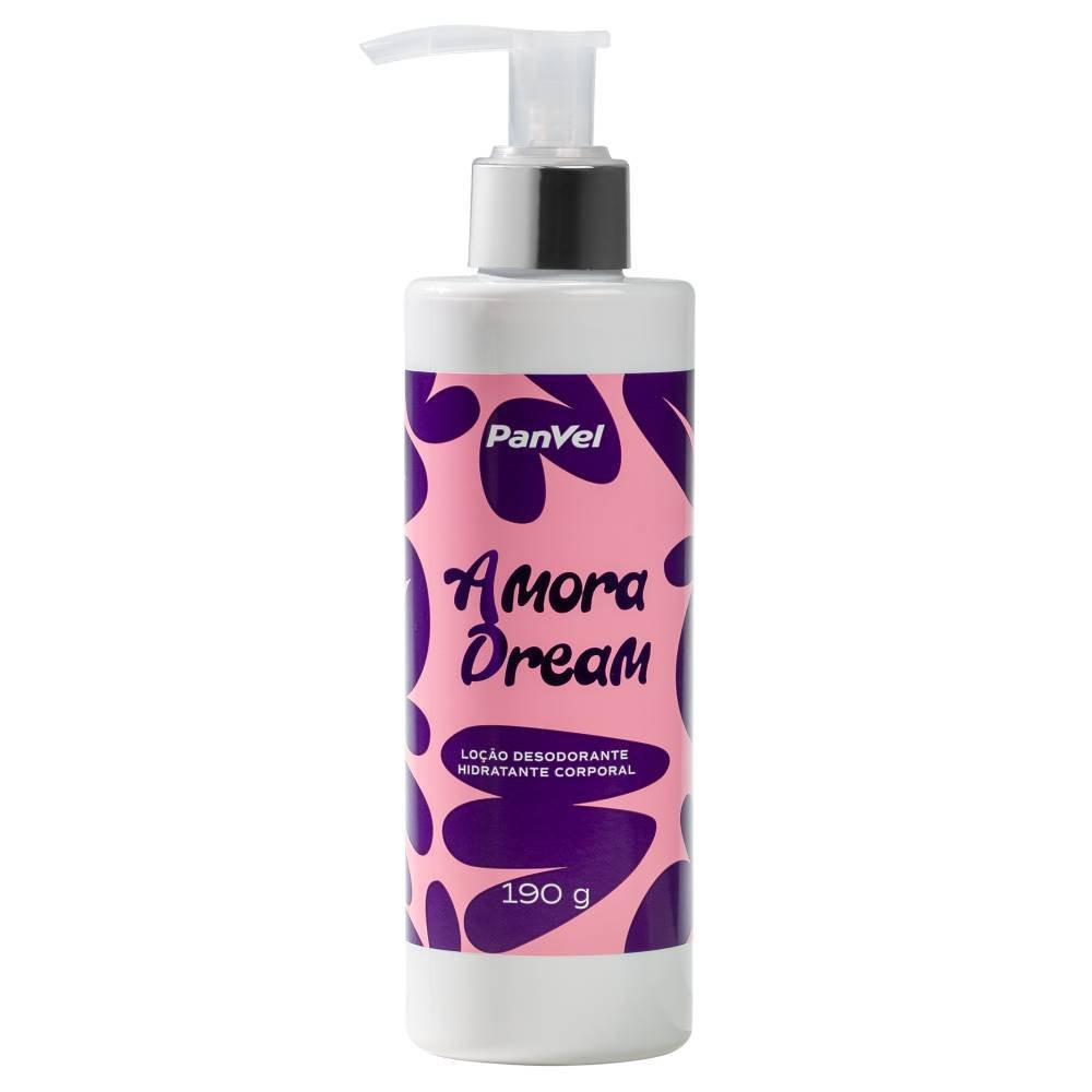 Hidratante E Iluminador Corporal Amora Dream Panvel 200ml em Oferta na Shopee