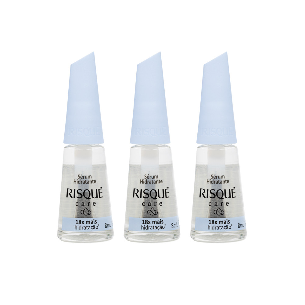 Kit Sérum Hidratante Risqué Care 8ml - 3 unidades em Oferta na Shopee