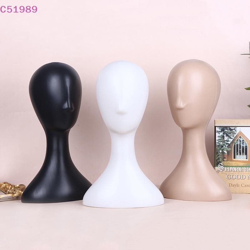 [kaan] Pro Feminino Plástico Abstrato Manequim Cabeça Modelo Peruca Chapéu Cabelo Expositor Titular BR