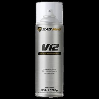 Descarbonizante V12 Black Prime 200g Cinza - Único