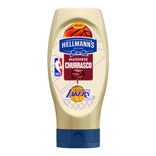 Maionese Temperada Churrasco NBA Hellmanns 335g em Oferta na Shopee