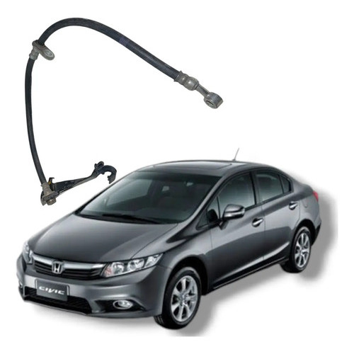 Flexível Freio Dianteiro Esquerdo Honda Civic Lxs 2012 2016