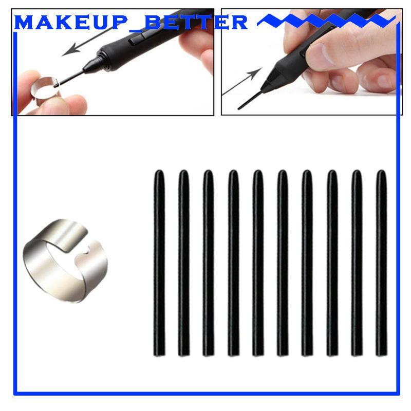 [Makeup_better] 10 Recargas De Caneta , Pontas De Tablet Gráfico , Borracha De Reposição , Acessórios De Exibição Digita