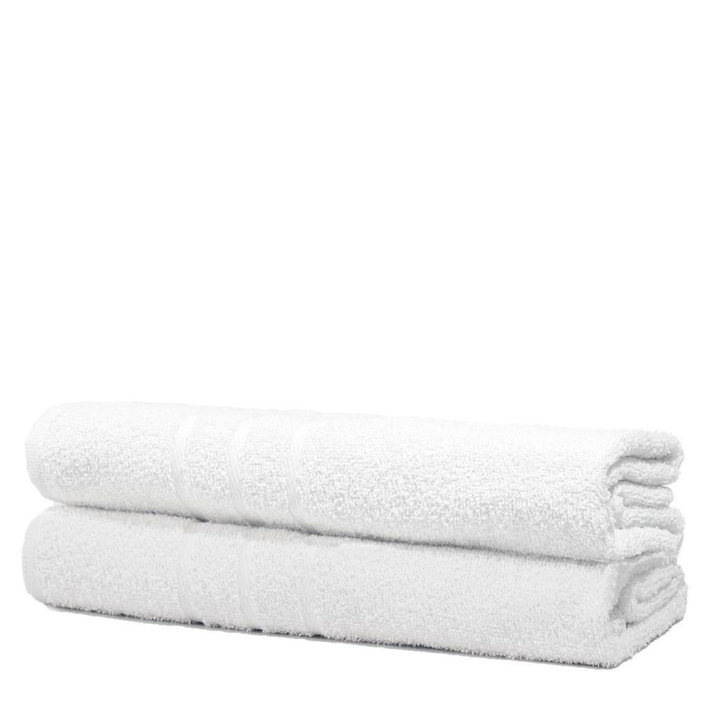 Kit 2 Toalhas De Rosto Hotel Clínica Spa Reforçada - Prata