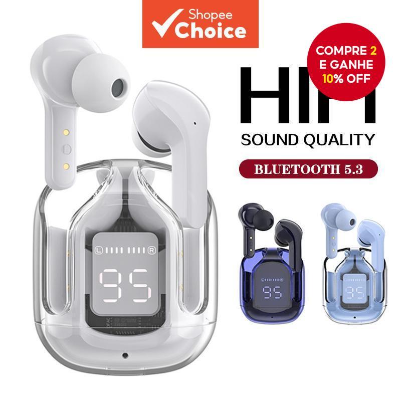 Air31 TWS Fone De Ouvido Sem Fio Bluetooth Com Controle De Toque Fones HiFi 9D Som Estéreo Redução De Ruído À Prova D