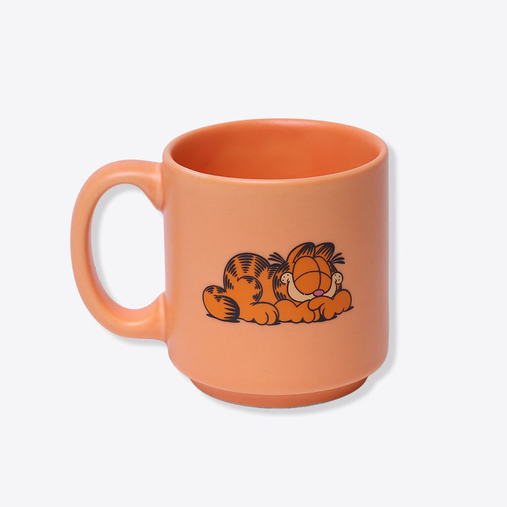 Caneca Mini Tina Garfield Café em Oferta na Shopee