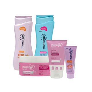 Kit Monange Banho Premium Antissinais - 5 unidades em Oferta na Shopee