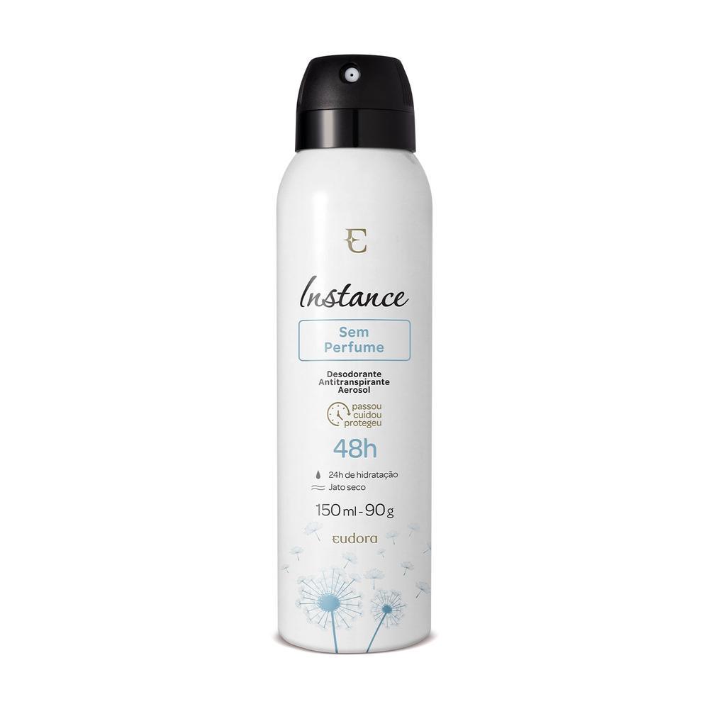 Eudora Instance Sem Perfume Desodorante Aerosol 150ml em Oferta na Shopee