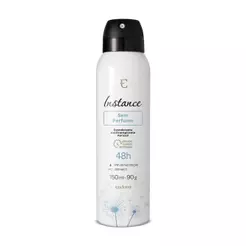 Eudora Instance Sem Perfume Desodorante Aerosol 150ml