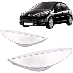 Lente Farol Peugeot 207 2009 2010 2011 2012 2013 2014