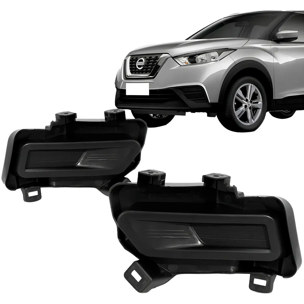 Moldura Grade Milha Kicks 2016 2017 2018 2019 Sem Furo em Oferta na Shopee