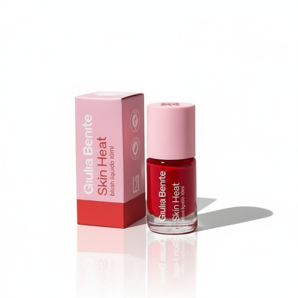 Blush Líquido Skin Heat Lovely Giulia Benite Beauty em Oferta na Shopee