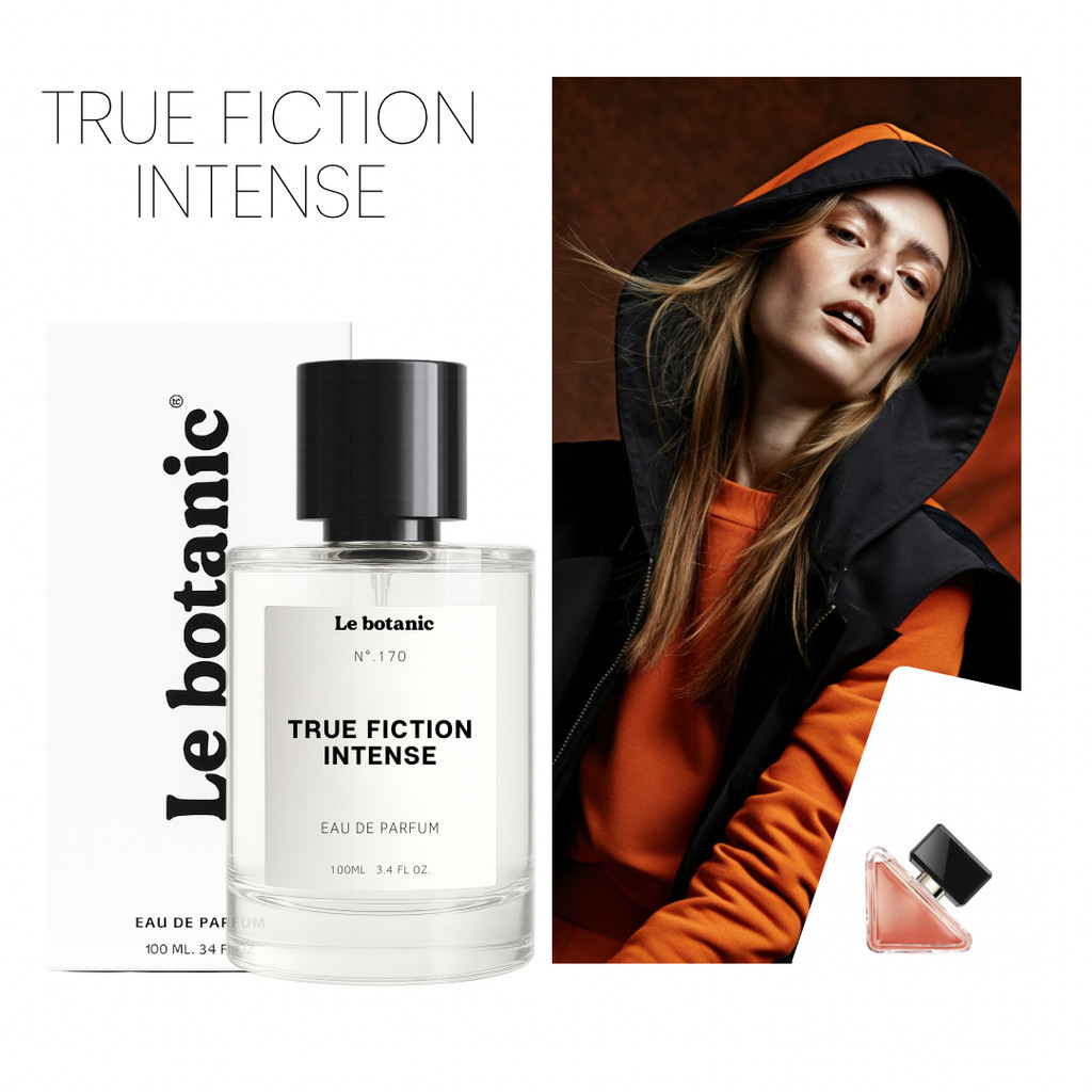 Perfume True Fiction Intense - Le botanic - EDP - 30ML - Alta Fixação