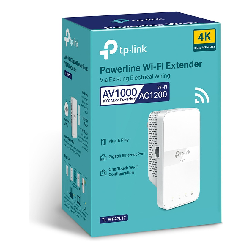 Tp-link Tl-wpa7617 - Repetidor De Sinal Wi-fi