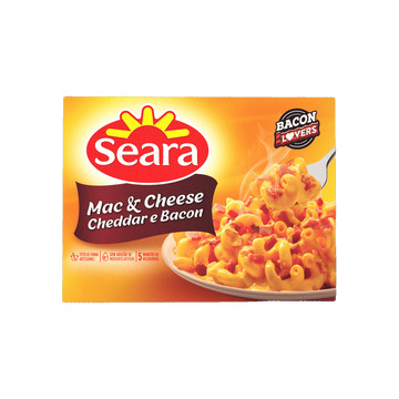 Mac & Cheese Cheddar e Bacon Seara