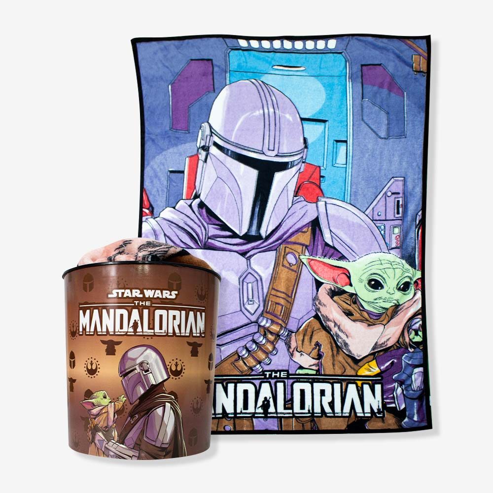 Kit Manta Com Balde The Mandalorian em Oferta na Shopee